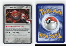 HEATRAN 123/167 COSMOS HOLO PRIZE PACK POKEMON TCG NM - Image 3