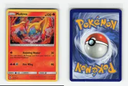 MOLTRES 38/214 LOST THUNDER CRACKED ICE HOLO POKEMON TCG LP - Image 3