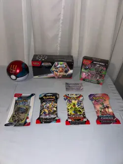 Pokemon Prismatic Evolutions Surprise Box Eevee Tcg Sealed + Sealed Lot large - Image 1
