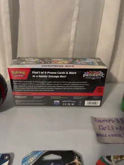 Pokemon Prismatic Evolutions Surprise Box Eevee Tcg Sealed + Sealed Lot large - Image 4