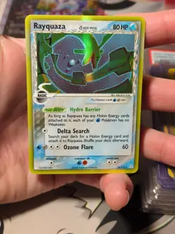 Pokemon Rayquaza Delta Species Holo Near Mint 16/110 Ex Holon Phantoms NM - Image 4