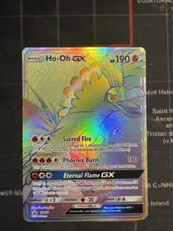 Pokemon TCG HO-OH GX Sun & Moon Sm80 Promo Promo - Image 1