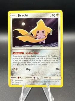 Pokemon TCG Team Up Jirachi Holo Rare #99/181 Near Mint Pack Fresh - Image 1