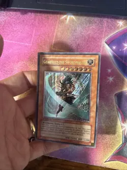 (EY) Yu-Gi-Oh Gearfried the Swordmaster FET-EN022 1st Ultimate Rare VLP - Image 2
