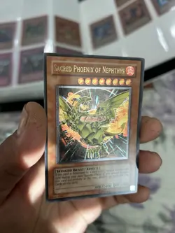 Yu-Gi-Oh! Sacred Phoenix of Nephthys FET-EN005 Ultimate Rare Unlimited -NM - Image 3