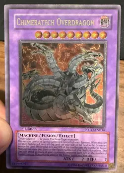 Chimeratech Overdragon POTD-EN034 Ultimate Rare 1st Edition - Image 1