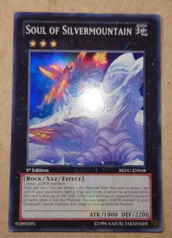 Yu-Gi-Oh! Soul Of Silvermountain REDU-EN048 Super Rare 1st Edition - Image 1