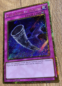 Black Horn Of Heaven | PGL3-EN035 | Gold Secret Rare | 1st Ed | YuGiOh | Mint - Image 4