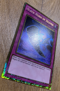 Black Horn Of Heaven | PGL3-EN035 | Gold Secret Rare | 1st Ed | YuGiOh | Mint - Image 5