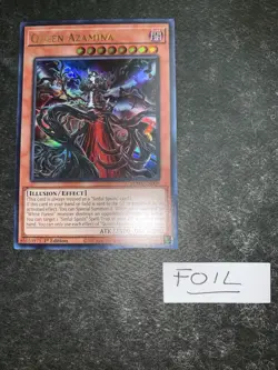 Yu-Gi-Oh! Queen Azamina SUDA-EN009 Supreme Darkness Ultra Rare 1st Edition NM - Image 1
