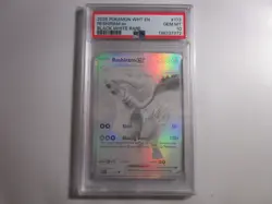 PSA 10 Reshiram EX Black White Rare White Flare Pokemon Card - Image 1
