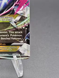 Pokemon TCG Mega M Latios EX Holo Ultra Rare Card 59/108 XY Roaring Skies LP - Image 4