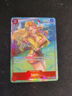 Nami ST21-009 Alt Art Parallel Starter Deck One Piece Card - Image 1