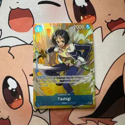 Tashigi R OP06-050 Alt Art ENGLISH ONE PIECE Card Game Wings of Captain - NM - Image 1