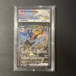 Pokemon TCG Greninja EX SVP132 Shrouded Fable Black Star Promo Card ACE 10 - Image 1