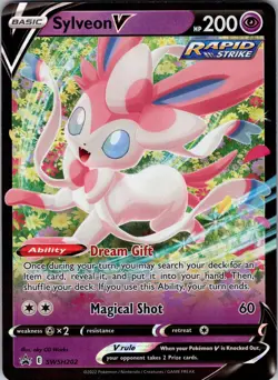 Sylveon V - SWSH202 SWSH: Sword & Shield Promo Cards Holo Pokemon TCG NM - Image 1