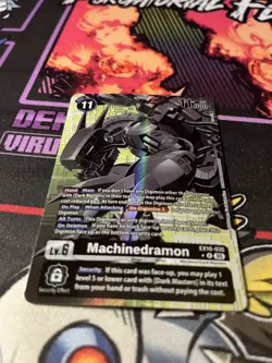 Digimon Card Game Machinedramon EX10-035 Rare Alternate Art NM - Image 2