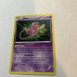 Pokemon Mew TCG Holo Rare Card 29/124 XY Fates Collide 2016 - Image 1