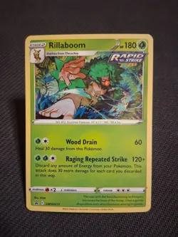 Rillaboom SWSH277 - Black Star Promo - Pokemon Card TCG - LP - Image 1