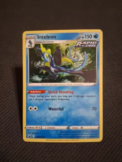 SWSH: Sword & Shield Promo Cards #SWSH279 Inteleon-LP - Image 1