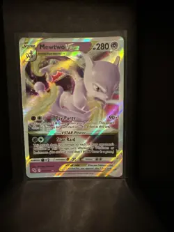 Pokemon TCG Mewtwo VSTAR Holo Ultra Rare Card 031/078 Pokemon Go - Image 1