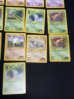29 Vintage Pokemon Card Lot WOTC Non Holo - Gym Hero’s Challenge - Set Builder - Image 5
