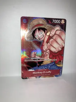 One Piece Premium Card Collection Bandai Games Fest 23-24 Monkey.D.Luffy P-001 - Image 1