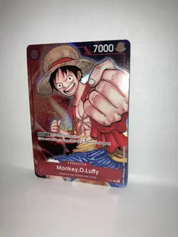 One Piece Premium Card Collection Bandai Games Fest 23-24 Monkey.D.Luffy P-001 - Image 2