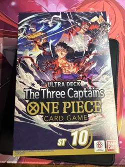 ONE PIECE Card Game THE THREE CAPTAINS Ultra Deck Starter Deck (ST-10) English 810059783508 - Image 1