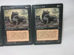 PESTILENCE RATS X3 MAGIC THE GATHERING ICE AGE 1995 MTG Trading Card #634 - Image 4
