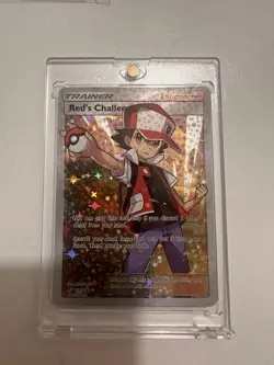 Pokemon TCG Red's Challenge Holo Trainer Card 2019 #213/214 RADIANT GENERATION🔥 - Image 1
