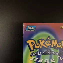 Ivysaur Stage 2 #02 E2 of 12 Non Holo Vintage Collectable Pokemon Cards Topps - Image 5