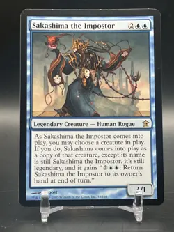Magic The Gathering Saviors of Kamigawa Sakashima the Impostor #53/165 MTG TCG - Image 1