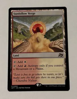 MTG Sunbillow Verge - Aetherdrift LP - Image 1