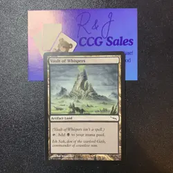 MTG - Vault of Whispers - Mirrodin - Near Mint - Image 1