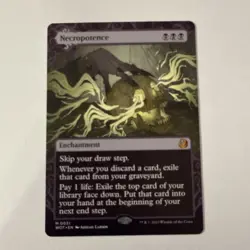 MTG: Necropotence Wilds of Eldraine: Enchanting Tales Regular NM Commander Cedh - Image 1