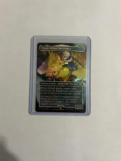 Cloud, Midgar Mercenary Chocobo Track Foil NM/M Final Fantasy Magic MTG - Image 3