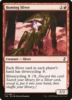 Homing Sliver 1x MtG Time Spiral Remastered SP/NM - Image 1