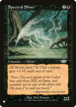 Spectral Sliver 1x MtG Mystery Booster MB1 SP/NM - Image 1