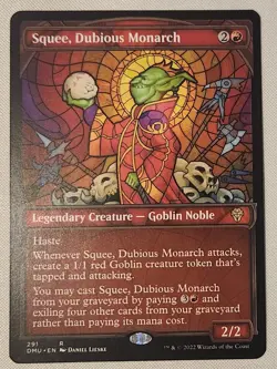 MTG Magic [x1] Squee, Dubious Monarch [x1] SHOWCASE Dominaria United M/NM - Image 1