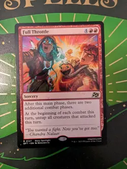 Full Throttle MTG Aetherdrift Regular NM - Image 1