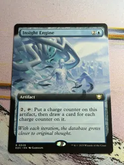 Insight Engine (Extended Art) [Commander Edge of Eternities] NM MTG - Image 5