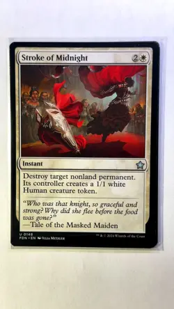 Playset (4x) Stroke of Midnight -MTG- Foundations - Image 1