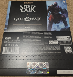 MTG Secret Lair x God of War: Norse Foil Edition NEW SEALED - In Hand - Image 2