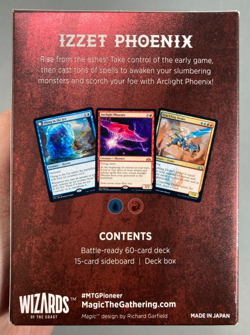 Magic the Gathering MtG 'Izzet Phoenix' Pioneer Challenger Deck (SEALED) - Image 4