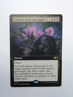 MTG Afterlife from the Loam (TDC) Tarkir: Dragonstorm Regular Extended Rare 65 - Image 1