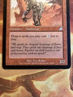 MTG Dragonspeaker Shaman Scourge Moderately Played Red Barbarian!! - Image 4