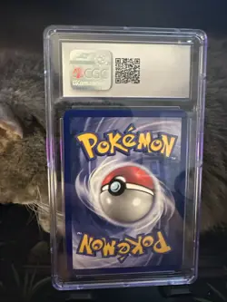 1999 MACHOP POKEMON BASE SET- SHADOWLESS - 52 / 102 - CGC MINT 9 GRADED - Image 2