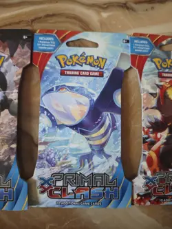 Pokemon Artset Xy Primal Clash Paper Sleeve Sealed Vintage Kyogre Groudon Mint - Image 4