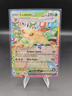 Leafeon ex 006/131 Double Rare Prismatic Evolutions - Pokemon TCG - Image 1